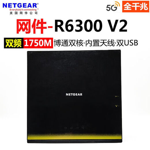 网件（NETGEAR）原装R6300v2路由器双频千兆WiFi家用无线5G电竞穿墙王稳定 R6220全千兆1200M