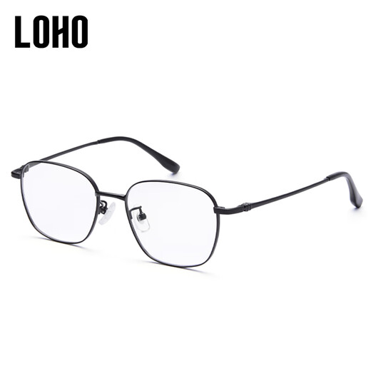 LOHO可配高度数防蓝光眼镜超轻钛架时尚小框男女同款镜架LH09043礼物