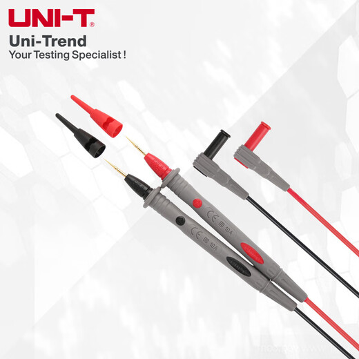 Uni-T UT-L90 special tip test pen universal type 10A gold-plated multi-purpose test pen special tip tip with pen tip protective cover for home use