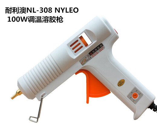 Wen Yijia hot melt glue gun temperature adjustment 100W NL308 hot glue gun hot melt white