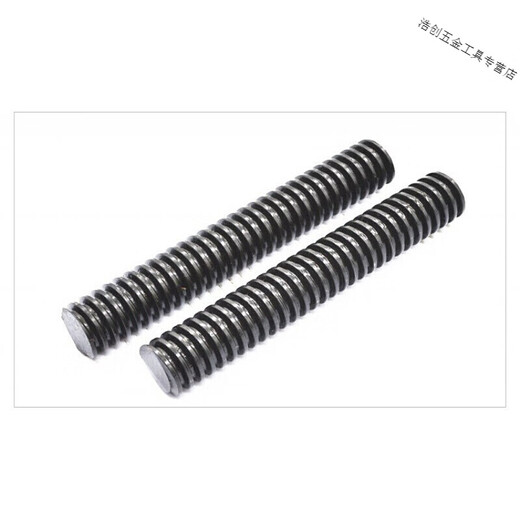 Fantasy high-strength trapezoidal screw T-shaped buckle screw rod building square buckle coarse thread screw coarse thread thread stud T16*4*1 with 4 hexagonal nuts