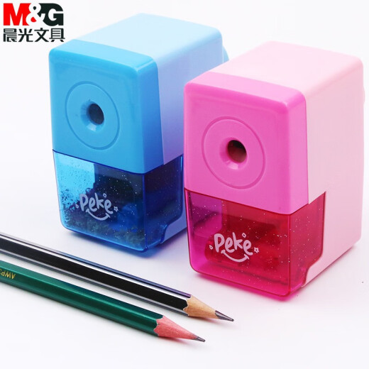 Chenguang (M/G) pencil sharpener, primary school students' pencil sharpener, hand-cranked automatic pencil sharpener, children's pencil sharpener, pencil sharpener, pencil sharpener, pencil sharpener 95672, simple model/random color, single pack