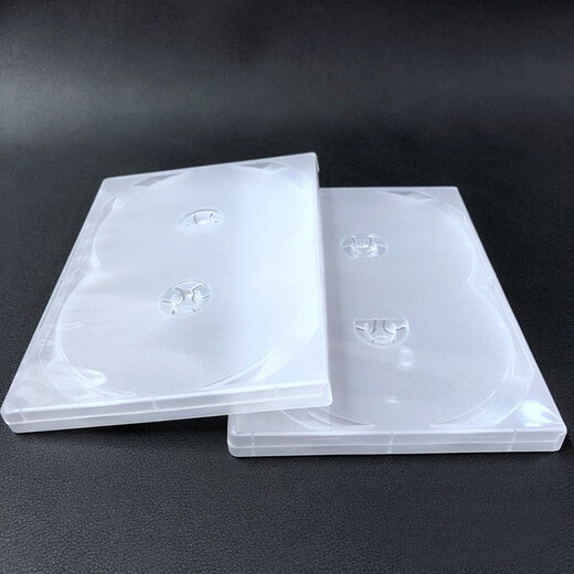 Bojurun Bojurun Multi-disc CD box 14 cm DVD disc box CD box Transparent packaging disc shell Multi-piece packaging CD box 10 pieces Black single-piece packaging (10 pieces)
