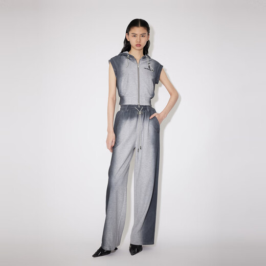 RE VAN Rui Fan new designer high-end gradient gray sweatshirt suit RM32402308 gray M 38