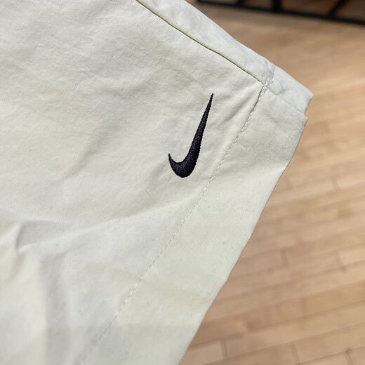 耐克（Nike）女裤工装短裤夏季新款运动裤跑步训练健身宽松透气休闲五分裤子 FV6623-020灰白 S