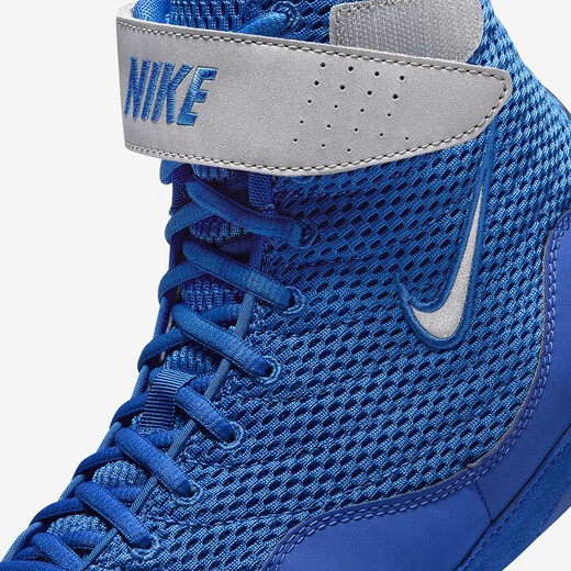 Nike (NIKE) unisex wrestling shoes for men and women Inflict non-slip grip basketball sneakers weightlifting stable fitness training shoes blue 325256-401 36