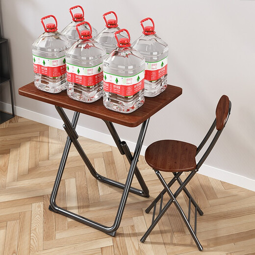 Orenford Home Installation-free Computer Desk Modern Simple Writing Desk and Chair Foldable Desk Dormitory Office Study Desk White Computer Desk 60*40*70 Foldable