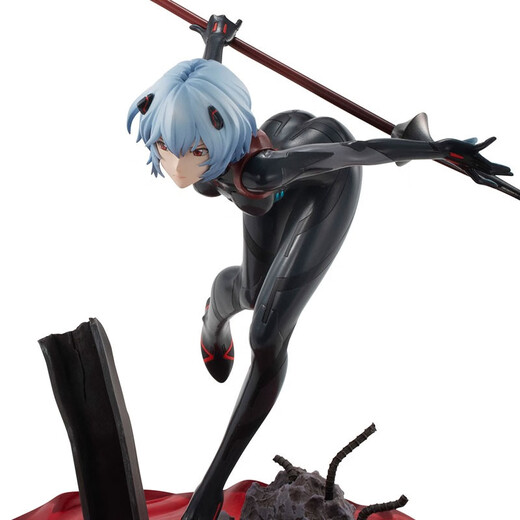 Megahouseeva Neue Theater Evangelion Figure Model Ornament Spielzeug Ayahari Kampf 24 cm