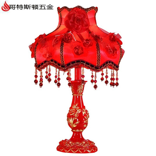 XMSJ STYLE EURMOR DE MINDE BRIDE BRIDE SALLE DE MARIAGE LUMIÈRES DE LETS POURRONS ROUGES CHARGE ROMMANTIQUE CRÉATIVE ROSE LONGÉVITY DOWRY 9926 ROUGE SUPPORT