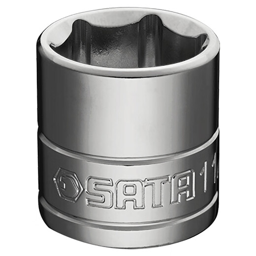 Herramientas SATA Cabezal de manga de tinta 10 mm3/8 Estándar Zhongfei Manga hexagonal Manga de llave eléctrica BUS de manga 12 12101/1/4 '