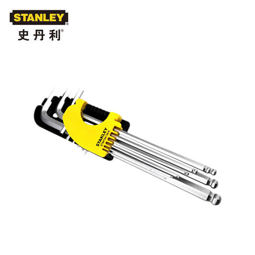 STANLEY 9-piece metric ball head hex wrench set 1.5-10mm STMT94162