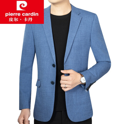 Pier Cardin brand men's clothing Spring and autumn new suit middle-aged men's business casual blazer trendy men's decoration body 3291 beige XL