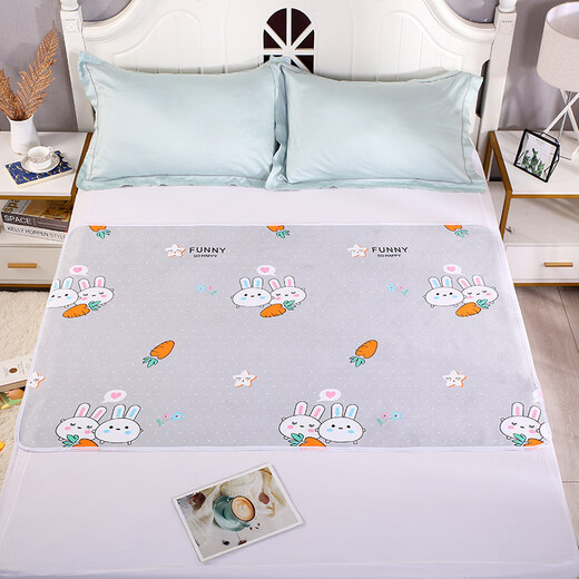 Huaiyin urine insulation pad baby washable aunt pad menstrual pad thin waterproof and anti-side leakage care mattress physiological pad carrot [35*45cm]