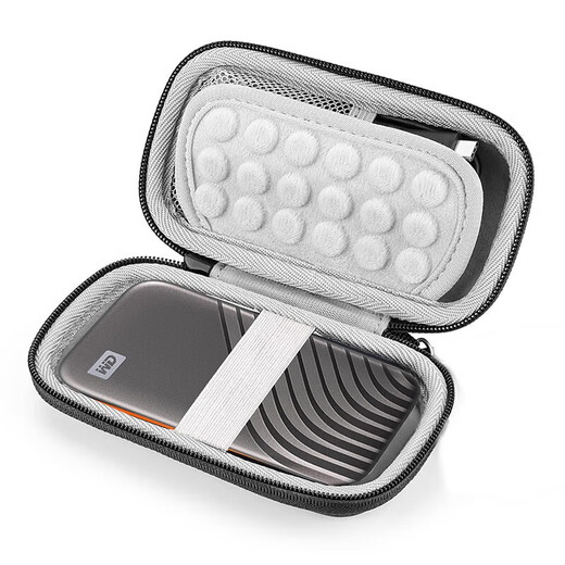 闪迪（SanDisk）E30/E60/E61/E81固态移动硬盘包携防震防摔盒硬盘包 收纳包保护套 E30（极速版|精巧便携） 2TB 专用硬壳包