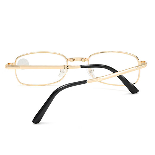 40,000 kilometers of anti-blue light reading glasses metal high definition smart folding reading glasses for men, women, middle-aged and elderly people 200 degrees
