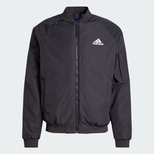 Adidas Baumwolljacke Herren Winter Neue Sportbekleidung Winter Komfortable warme, lässige Baseballjacke Bomber Jacke JN4855 m