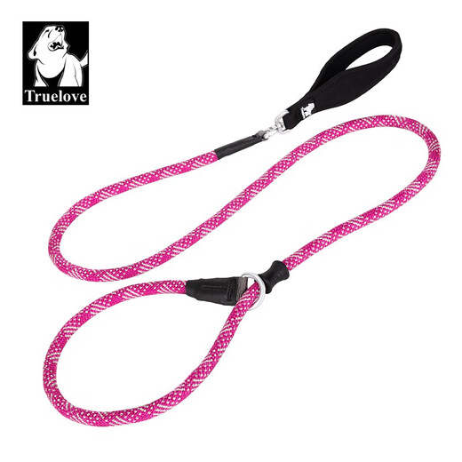 
TRUELOVE Dog Traction P-leash Small Medium Large Dog Golden Retriever Border Collar Husky Labrador Dog Chain TLL2575 Yuemeihong M Size