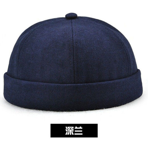 Unterhaltsamer Vermieterhut Männer Frühling und Herbst Melon Skin Hut Herren Vermieterhut Frauen Trendy Marke mittleren Alters und älteren Retro-Hip-Hop-Nobel-Flip-Flip-Feeding Yuppie Hut Wassermelonenhut 13657 Tiefe Messgerät können sich einstellen (56-60 cm)
