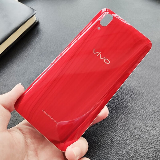 Vivox21 mobile phone original back cover original x21a glass back shell x21ud battery cover x21ia original shell rear screen x21ud/x21uda (ruby red) front finger