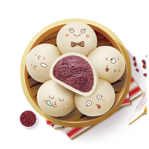 三全豆沙包960g约32只 包子儿童早餐半成品食品方便速食早点