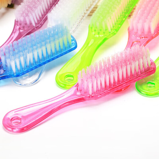 Plastic shoe brush, crystal scrubbing shoe brush, decontamination cleaning shoe accessories, 1 piece