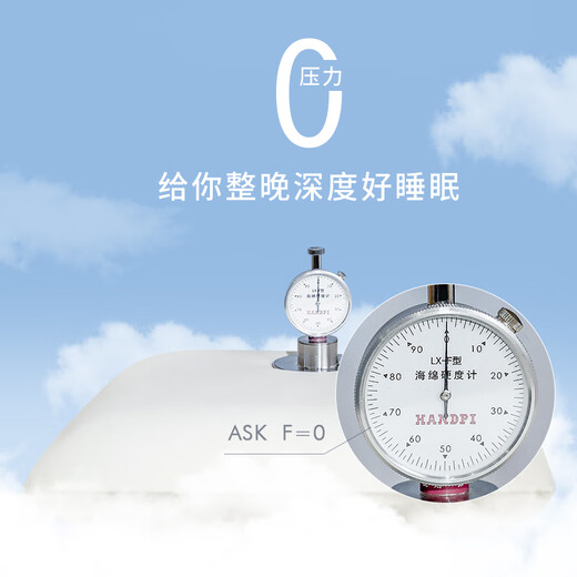 Future Sleep (WILLAISLEEP) Zero Pressure Deep Sleep Memory Foam Pillow Deep Sleep Pillow Pro Slow Rebound Cervical Pillow Pillow Core Bio-based Zero Series Silver Gray Bio-based Zero Pressure Pillow 55*32*7CM