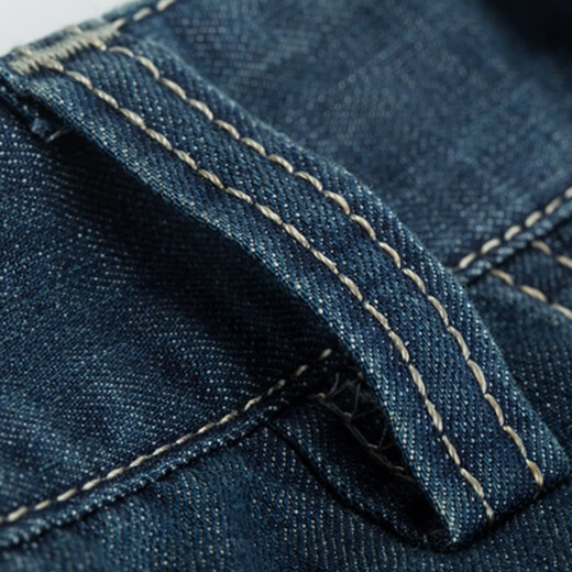 
JEEP SPIRIT Jeep Casual Denim Shorts Men Loose Multi-Pocket Straight Working Shorts Summer Men's Cropped Pants 753 753 Light Blue Size 31 Size 2 Foot 3