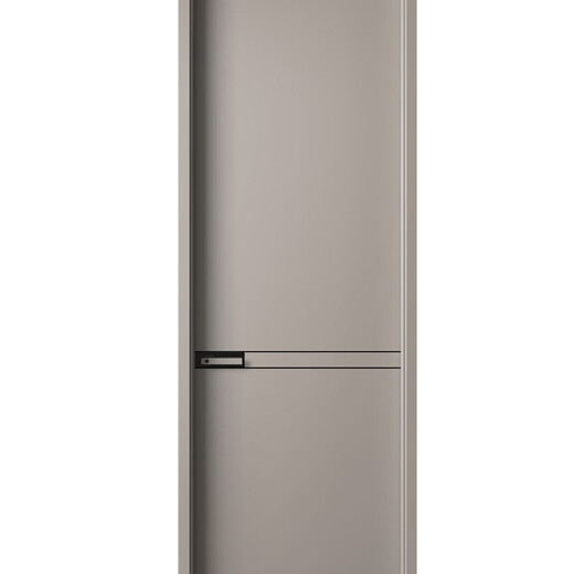 Hongfan Wooden Door PS-029 Morandi No. 2 + Black Bedroom Door Interior Door Unpainted Wooden Door Wooden Composite Door