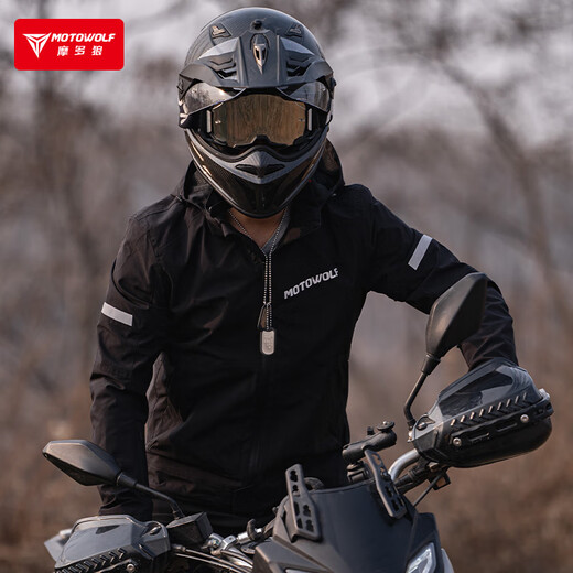 MOTOWOLF motorcycle four-season riding clothing, windbreaker, men's and women's motorcycle clothing, casual windproof and anti-fall rider equipment