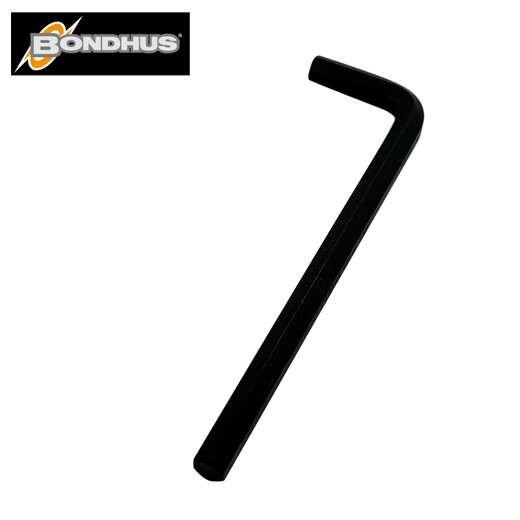 BONDHUS US-importierter Innensechskantschlüssel Zoll verlängerter Flachkopf einzelner metrischer Sechskantschraubendreher 1,5 2 metrisch 6 mm Länge 139 mm13968