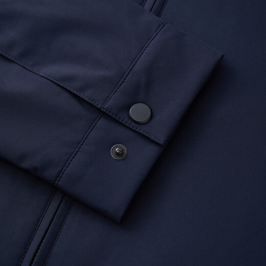 Youngor 2025 new style jacket with liner for men, autumn executive jacket, men's simple and comfortable top, business casual, navy blue 175/96A