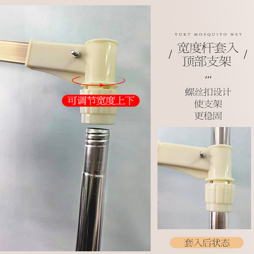 Zongji installation-free dome ceiling mosquito net, three-door hanging type, floor-standing princess style encrypted gauze mosquito net, dome hair ball - pink 1.1 diameter