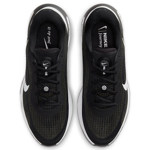 NIKE running shoes men's cushioning and breathable JOURNEY RUN sports shoes FN0228-001 black and white 41