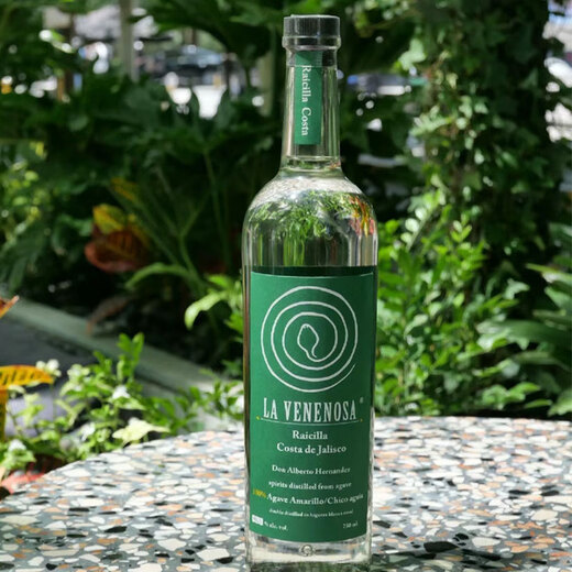 麟蛇（La venenosa）龙舌兰酒墨西哥原瓶进口莱希拉龙舌兰酒洋酒 麟蛇绿标龙舌兰 200mL 1瓶