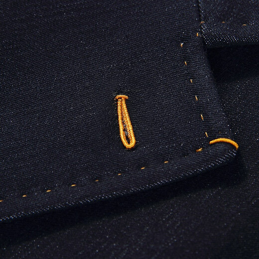 GIEVES CHARLES limited edition high-end handmade fashion casual men's denim denim suit suit men's denim denim suit 48