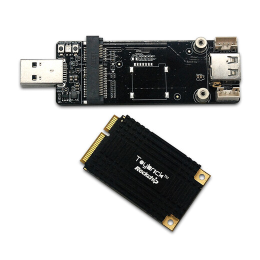 
Toybrick TB-RK1808M0 Mini-PCIe computing card HXM9734 TB-RK1808M0+TBM01 set