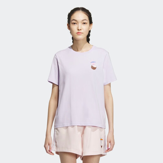 阿迪达斯NEO趣味印花款女子圆领运动短袖T恤 IP3877&IP3878&IP3879&IP3880 IP3880 L