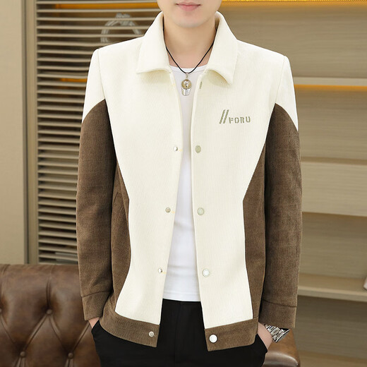 Coole Lawjacke Herren Frühling und Herbst Neue Mode koreanische Lappeljacke Herren Mode Casual Kleid vielseitige Männer Top 9901 Black L