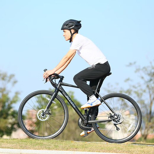 喜德盛（xds）rt180喜德盛rt180公路车喜德盛公路车公路自行车公路车自行车xds 曜石黑/灰 700Cx440mm|身高158-168cm