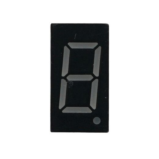 Throwing stones digital tube LED red highlight digital display tube common cathode and common anode digital display tube 5 pieces per piece 1 common cathode 0.56 inches