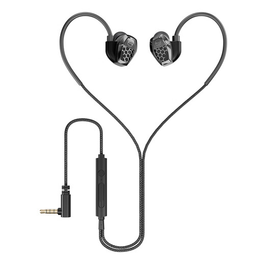 Bamboo Forest Bird Kirin ZG1 E-Sports Headset Wired In-Ear Mobile Phone and Computer Suitable for Gaming with Mic HIFI Sound Quality Listening Earplugs Listening to Sound Positioning FPS E-Sports CS Delta Chicken 3.5mm Version Dark Night Black (No LED Light)