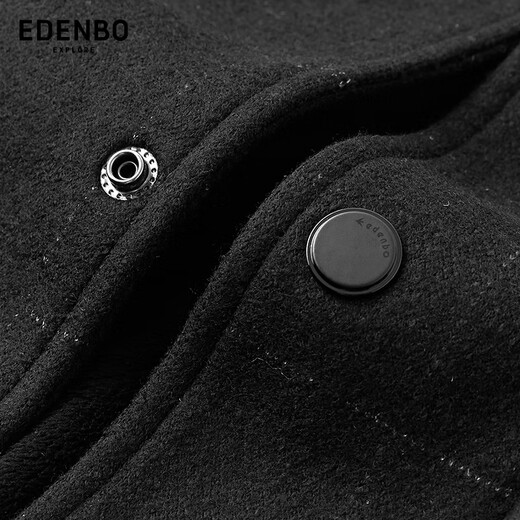 Attenborough Edenbo Herbst und Winter Business Strick Jacke geprüft Woll Casual Jacket M. schwarze 185/100a