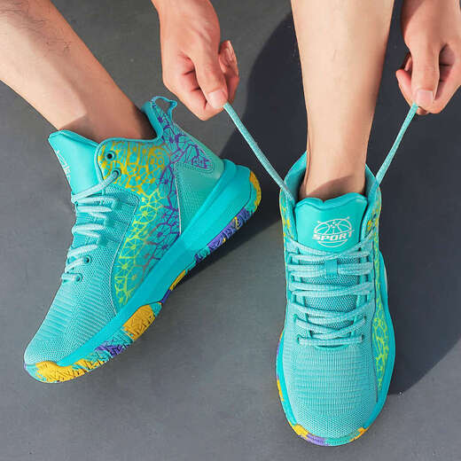 Schnelle Basketballschuhe Mamba Spirituelle Sportschuhe Reibung wird klingen, wenn sie für Teenager Mittelschüler reiben.