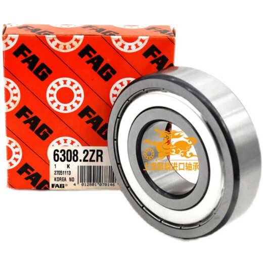 Fag Roulements importés à grande vitesse allemands 6207 6208 6209 6210 6211 6212 621 62072ZR Sceau de couverture en fer
