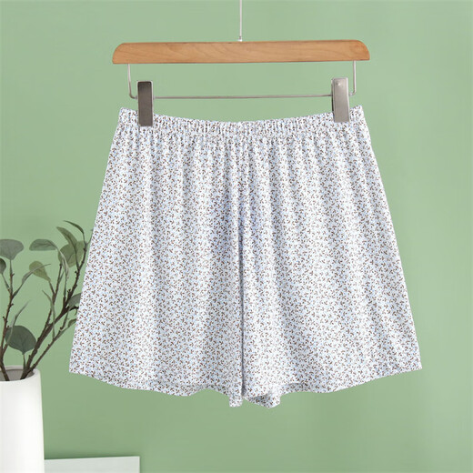 AB Unterwäsche Frauen purer Baumwolle hohe Taille Pyjama Hosen Sommer dünne gestrickt