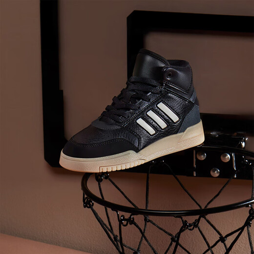 【9成新】阿迪达斯 （adidas）儿童DROP STEP SHOES 经典中帮运动鞋雪地靴IG1479 黑色 29 