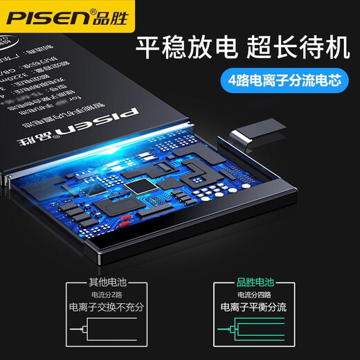 PinSheng es adecuado para OnePlus 9Pro Fast Charing Teléfono móvil Batería incorporada 4500mAh adecuado para OnePlus 9R/OnePlus 9RT Batería móvil Longing Laving Living Liverated Battery Cell Reemplazo de gran capacidad [BLP829] OnePlus 9 Batería 4500mah