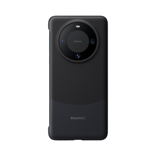 华为原装Mate60pro手机壳皮套mate60 pro+智能视窗翻盖式保护套全包防摔 Mate60Pro丨Pro+【经典黑】配6A快充线