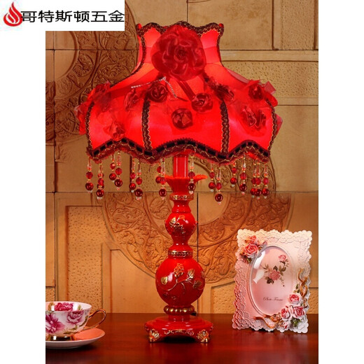 XMSJ STYLE EURMOR DE MINDE BRIDE BRIDE SALLE DE MARIAGE LUMIÈRES DE LETS POURRONS ROUGES CHARGE ROMMANTIQUE CRÉATIVE ROSE LONGÉVITY DOWRY 9926 ROUGE SUPPORT