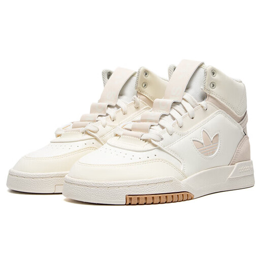 阿迪达斯 （adidas）三叶草休闲鞋女夏季新款透气经典运动舒适耐磨中帮板鞋 IF2677 汉玉白 36